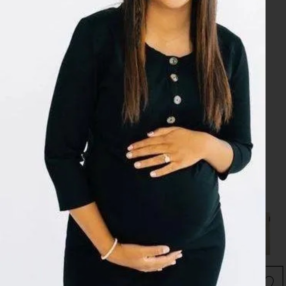 NWOT Lou Lou and co black everyday dress